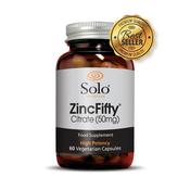 Solo Nutrition ZincFifty Citrate (50mg) image