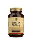 SOLGAR Biotin 5000UG 50 Capsules image