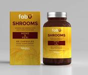 FabU Shrooms Meno &amp;amp; Peri 60 Capsules image