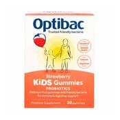 Optibac Strawberry Kids Probiotic Gummies image
