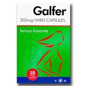 Galfer 305mg 28 Capsules image