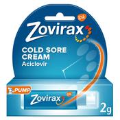Zovirax Cold Sore Cream Pump 2g