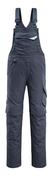 Mascot Multisafe Bib &amp; Brace with kneepad pockets 13669-216 - Unisex - Stealth Mode | Suppliers of top quality workwear image