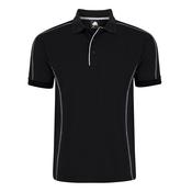 ORN Workwear - Crane Contrast Workwear Polo shirt - 1140 - Stealth Mode | Suppliers of top quality workwear image