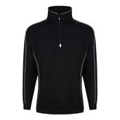 ORN Workwear - Crane Quarter 1/4 Zip Sweatshirt - 1240 - Stealth Mode | Suppliers of top quality workwear image