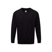 ORN Workwear - Buzzard V-neck Sweatshirt - 1260 - Stealth Mode | Suppliers of top quality workwear image