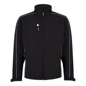 ORN Workwear - Crane Fur-lined Softshell Jacket - 4240 - Stealth Mode | Suppliers of top quality workwear image