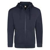 ORN Workwear - Macaw Zipped Hooded Sweatshirt - 1282 - Stealth Mode | Suppliers of top quality workwear image