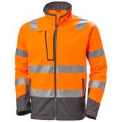 Helly Hansen Alna 2.0 Mens Hi Vis Softshell Jacket - 74095 - Stealth Mode | Suppliers of top quality workwear
