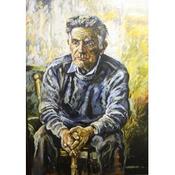 Portrait Painted - Acrylic image