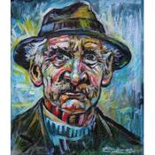 Old Gentleman with Hat image