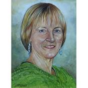 Watercolour &amp; Gouache Portrait image
