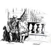 Old Dublin Couple image