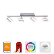 modern 4 spot led remote ceiling light - Stillorgan Decor