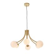 modern scandi style 3 globe hanging pendant - Stillorgan Decor image
