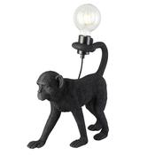 monkey table lamp black - Stillorgan Decor image