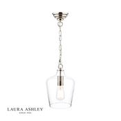 laura ashley ockley pendant polished chrome - Stillorgan Decor image