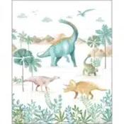 le monde des dinosaurs wall panel by caselio image