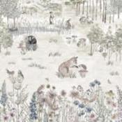 potter's woodland mural wallpaper by little greene