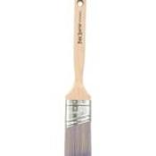 paint warrior paint brush semi oval angled long handle sash brush - 2" image