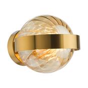 elegant danish inspired wall light in antique gold - Stillorgan Decor