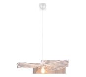 stylish chapeau pendant light in a matte white finish - Stillorgan Decor