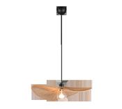 statement yarn canopy medium ceiling light in matt black - Stillorgan Decor