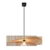 statement yarn canopy large ceiling light in matt black - Stillorgan Decor