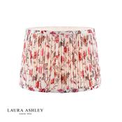 laura ashley lingmell trail cream cotton tapered drum lamp shade 30cm/12 inch - Stillorgan Decor