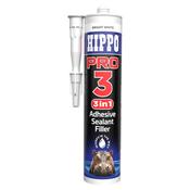hippo pro3 adhesive sealant &amp; filler white - Stillorgan Decor