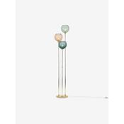 made.com ilaria blue and pink three light floor lamp - Stillorgan Decor image