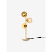 made.com globe green ombre three light table lamp - Stillorgan Decor image