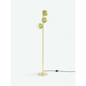 made.com globe green ombre three light floor lamp - Stillorgan Decor image