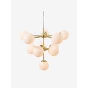 made.com globe opal glass eleven light chandelier - Stillorgan Decor image