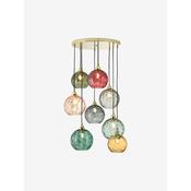 made.com green ilaria 8 light cluster pendant ceiling light - Stillorgan Decor image