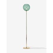 made.com ilaria blue glass floor lamp - Stillorgan Decor image