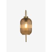 made.com briz amber ribbed glass wall light - Stillorgan Decor image