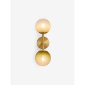 made.com globe green ombre two light wall light - Stillorgan Decor image