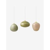 made.com green adrianne linear pendant light - Stillorgan Decor image