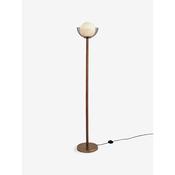 made.com dark wood layla floor lamp - Stillorgan Decor image