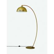 made.com gold/bamboo shell floor lamp - Stillorgan Decor image
