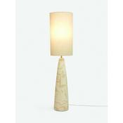 made.com cream vince ceramic floor lamp - Stillorgan Decor image
