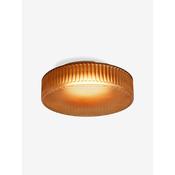made.com alma amber brown flush ceiling light - Stillorgan Decor image