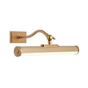 warm brass rechargeable kindos led picture light with adjustable head - Stillorgan Decor
