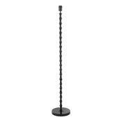 sculptural satin black floor lamp base only - Stillorgan Decor image
