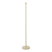 refined cream floor lamp base only - Stillorgan Decor image