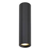 refined matt black two light up and down wall light - Stillorgan Decor image