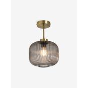 made.com grey briz ceiling flush fitting light - Stillorgan Decor image