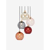made.com pink multi ilaria 5 light cluster pendant ceiling light - Stillorgan Decor image