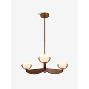 made.com wood small layla 3 light ceiling light - Stillorgan Decor image